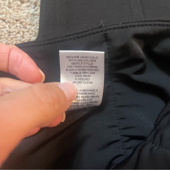 T Tahari High Waist Ponte Knit Leggings in black tummy control 6556410 SZ small - Picture 13 of 13